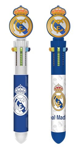 Kids Licensing - Kugelschreiber mit 10 Farben mit Topper 3D Real Madrid Kids Licensing - Kugelschreiber mit 10 Farben mit Topper 3D Real Madrid von Kids Licensing
