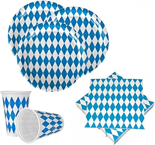 Basis Bavaria Party Deko Set Oktoberfest für 20 Personen Basis Bavaria Party Deko Set Oktoberfest für 20 Personen von Kids Party World