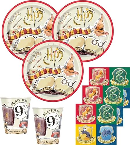 Harry Potter Party Deko Set 32 Teile für 8 Personen von Kids Party World