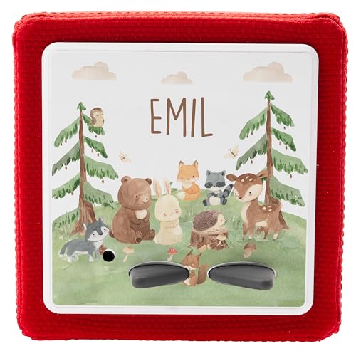 KIDSMOOD - Schutzfolie für Toniebox, personalisiert mit Namen, selbstklebend, passgenau & kratzfest, Sticker für Tonies Musikbox, Toniebox Aufkleber für Jungen & Mädchen, Zubehör für Toniebox KIDSMOOD - Schutzfolie für Toniebox, personalisiert mit Namen, selbstklebend, passgenau & kratzfest, Sticker für Tonies Musikbox, Toniebox Aufkleber für Jungen & Mädchen, Zubehör für Toniebox von Kidsmood