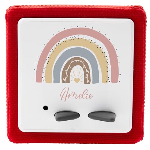 KIDSMOOD - Schutzfolie für Toniebox, personalisiert mit Namen, selbstklebend, passgenau & kratzfest, Sticker für Tonies Musikbox, Toniebox Aufkleber für Jungen & Mädchen, Zubehör für Toniebox von Kidsmood