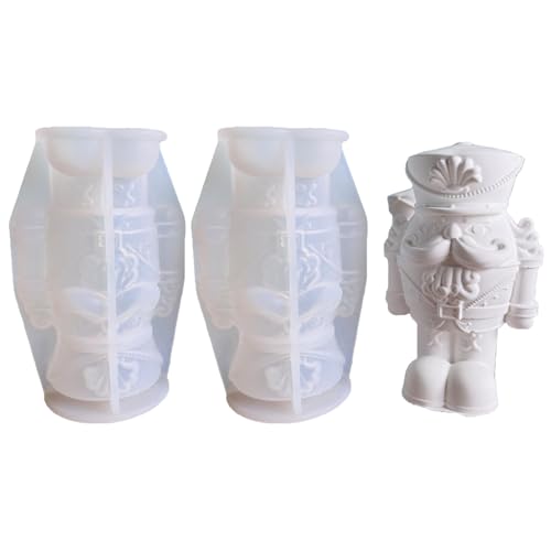 2 PCs Walnüsse Soldat Silikonform Duft Kerzenform Oramentpflaster Gießen Harz von KieTeiiK