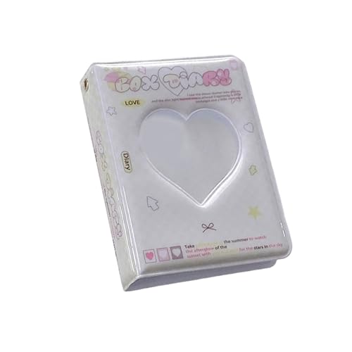 3inch Kleines Fotoalbum Herzhöhlte Designkartenhalter Mit 40 Tasche Für Koreanische Idol Fan Und Fotografie Liebhaber Geschenk Kompakt Photokart Aufbewahrung 3inch Kleines Fotoalbum Herzhöhlte Designkartenhalter Mit 40 Tasche Für Koreanische Idol Fan Und Fotografie Liebhaber Geschenk Kompakt Photokart Aufbewahrung von KieTeiiK