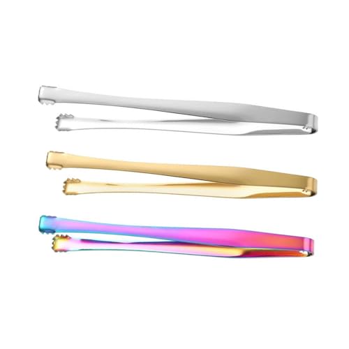 3pc Rostbesichtige Küchenwerkzeugset Griffe ICES Picker Mit Antislip Design Für Kochen Und Außenaktivität Geschirrspüler Safe ICES Klemmen Für Partys von KieTeiiK
