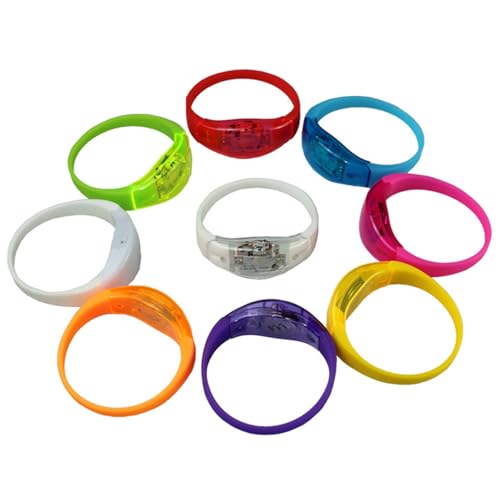 9pcs Leuchten Silikonarmbänder Mit Mehreren Blinkenden Glühen Partyversorgungen Für Erwachsene Kindernacht Event Leuchtende Armbänder Für Gruppenaktivitäten 9pcs Leuchten Silikonarmbänder Mit Mehreren Blinkenden Glühen Partyversorgungen Für Erwachsene Kindernacht Event Leuchtende Armbänder Für Gruppenaktivitäten von KieTeiiK