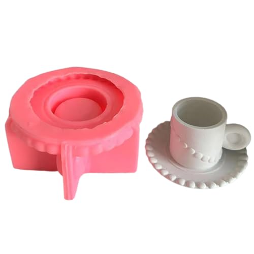 Candlestick Schimmel Kerze Tasse Und Tellerform Froschformhalter Silikonform Gips Bürodekorationen Formen Machen Werkzeuge von KieTeiiK