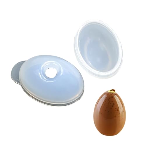 Fondant Schokoladenformen Eier Form Silikonformen Fondantkuchen Dekoration Werkzeug Kerze Seife Leicht Zum Reinigen Von Schokoladenform Nicht Stick Backwerkzeug Leicht Zum Reinigen Zu von KieTeiiK