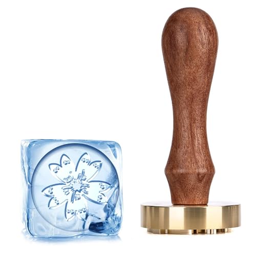 KieTeiiK Holzgriff Ice Stamper Gravurwerkzeug Mit Intelligentem Geschnitztem Muster Für Cocktails Schokoladendesserts Prägen Sie Lebensmittelqualität Stamper KieTeiiK Holzgriff Ice Stamper Gravurwerkzeug Mit Intelligentem Geschnitztem Muster Für Cocktails Schokoladendesserts Prägen Sie Lebensmittelqualität Stamper von KieTeiiK