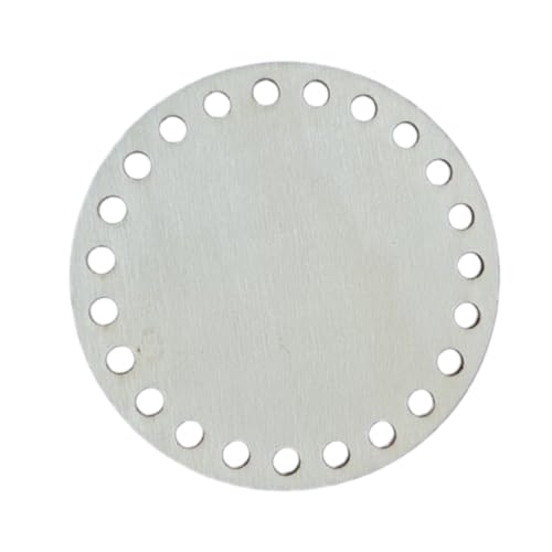 KieTeiiK Holzkorb Basis Perforiertes Holzkorb Basis Weben Von Strickboden Für Häkelhandtaschenhandwerk Home Decoration Kreativmarktzubehör von KieTeiiK
