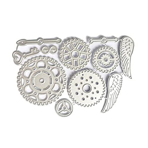 KieTeiiK Metall-Stanzschablonen Zahnrad Scrapbooking Schablone Stanzen Kartenprägung DIY Fotoalbum Vorlage Form Dekoration Handwerk Metall Stanzformen KieTeiiK Metall-Stanzschablonen Zahnrad Scrapbooking Schablone Stanzen Kartenprägung DIY Fotoalbum Vorlage Form Dekoration Handwerk Metall Stanzformen von KieTeiiK
