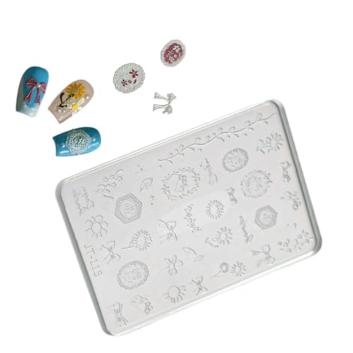 Mehrere Muster Silikonschablonen Erhöhten Nägel Kunstverzierungen Blumenspitzen Bogenknoten Designs Schmuck Herstellung Werkzeuge Lilien Silikonnagelkunstwerkzeug Werkzeug Mehrere Muster Silikonschablonen Erhöhten Nägel Kunstverzierungen Blumenspitzen Bogenknoten Designs Schmuck Herstellung Werkzeuge Lilien Silikonnagelkunstwerkzeug Werkzeug von KieTeiiK