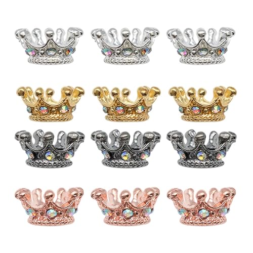 Multifirtional Use Crown Charme Crafting Perlen 6x12mm Schmuckkomponenten Partylegierung Textur Für Handgefertigt Für Armbänder Und Halsketten Multifirtional Use Crown Charme Crafting Perlen 6x12mm Schmuckkomponenten Partylegierung Textur Für Handgefertigt Für Armbänder Und Halsketten von KieTeiiK