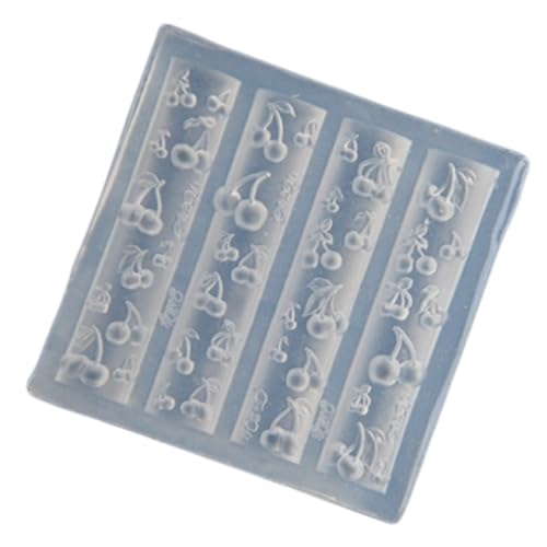 Nägel Kunstform Silikon Vorlage Nägel Entwerfen Werkzeug Lebensmittel Thema Silikon Handgemachte Formen Für Maniküre Kreation Dekorative Nagelformen von KieTeiiK