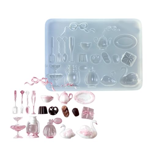 Nägel Kunstformen Silikonvorlage Nägel Entwerfen Werkzeug Dessert Thema Silikon Handgemachte Formen Für Maniküre Kreation Nagelkunstzubehör Accessoires von KieTeiiK