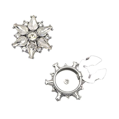 Sewable Strassstones Star Patches Mode Dekorative Knöpfe Legierungen Knöpfe Für Näh Und Handwerksprojekte Fabric Reparaturflecken Dunkelblau von KieTeiiK