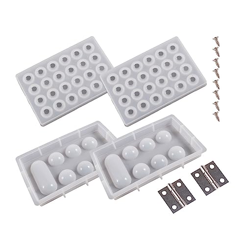 Wunderschön Mancala Schachsteine ​​Silikonform Mit Schraubenfamilienparty Brettspielen Harz Art Home Decoration Brettspiel Harz Schmuck Versorgung von KieTeiiK
