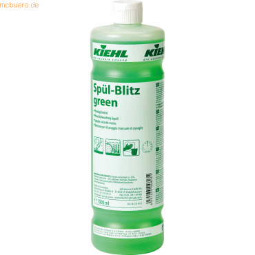Kiehl Geschirrreiniger Spül-Blitz j 55 59 01 Glanztrockner 1l von Kiehl