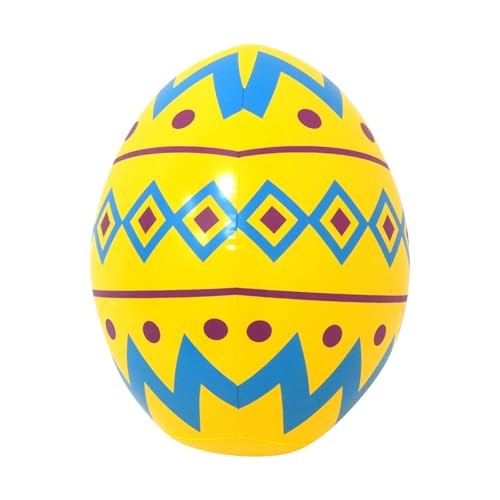 35/40 cm Ostereier Deko Ostereier xxl, Buntes Ei, Aufblasbare Ostereier Outdoor Dekorationen, Tischdeko Osterdeko Osterfigur Frühlingsdekoration für Ostern, drinnen und draußen, Garten, Rasen (35cm E) 35/40 cm Ostereier Deko Ostereier xxl, Buntes Ei, Aufblasbare Ostereier Outdoor Dekorationen, Tischdeko Osterdeko Osterfigur Frühlingsdekoration für Ostern, drinnen und draußen, Garten, Rasen (35cm E) von Kielsjajd