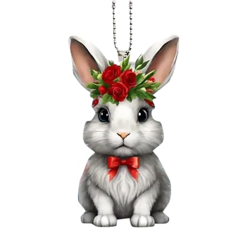 Niedlicher Acryl Anhänger Ostern Deko, Basteln Ostern Acryl, Osterhase Osterschmuck Ostern Deko für Ostern Frühling zum Hase Osteranhänger 2D Acryl Hängedeko Osterdeko Anhänger Bastelset (A, One Size) Niedlicher Acryl Anhänger Ostern Deko, Basteln Ostern Acryl, Osterhase Osterschmuck Ostern Deko für Ostern Frühling zum Hase Osteranhänger 2D Acryl Hängedeko Osterdeko Anhänger Bastelset (A, One Size) von Kielsjajd