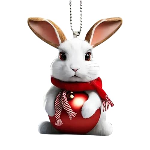 Niedlicher Acryl Anhänger Ostern Deko, Basteln Ostern Acryl, Osterhase Osterschmuck Ostern Deko für Ostern Frühling zum Hase Osteranhänger 2D Acryl Hängedeko Osterdeko Anhänger Bastelset (B, One Size) von Kielsjajd
