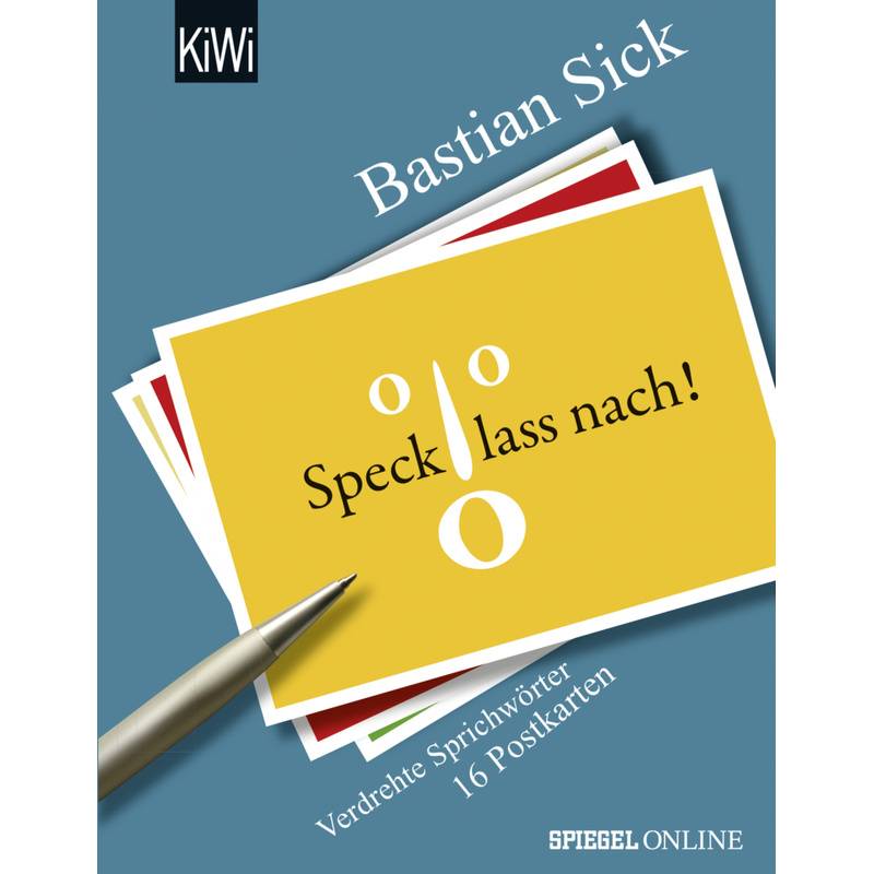 Speck Lass Nach!, Postkartenbuch - Bastian Sick, Taschenbuch von Kiepenheuer & Witsch