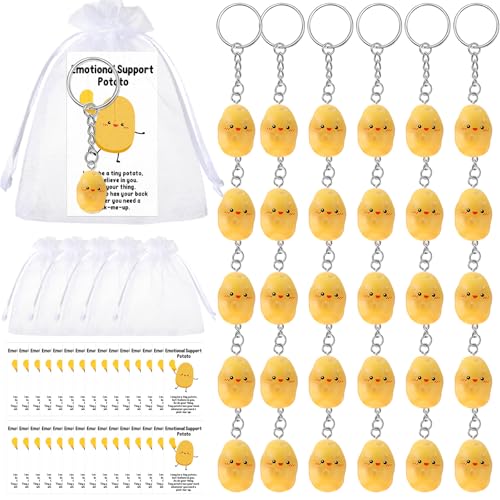 Kigley Inspirierender Schlüsselanhänger mit positiven Kartoffeln, Mini-Harz, niedliche Kartoffel, positives Geschenk für Mitarbeiter und Kollegen, gelb, 0.87 inch Kigley Inspirierender Schlüsselanhänger mit positiven Kartoffeln, Mini-Harz, niedliche Kartoffel, positives Geschenk für Mitarbeiter und Kollegen, gelb, 0.87 inch von Kigley