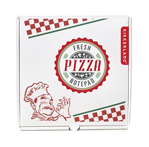 Kikkerland ST77 Notizblock in Form einer Pizza Kikkerland ST77 Notizblock in Form einer Pizza von Kikkerland