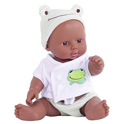 30 cm Doll Babypuppenspielzeug Weiche Lebensechte Babyspielzeug für Kinder Mädchen (Grün #94) von Kikumi