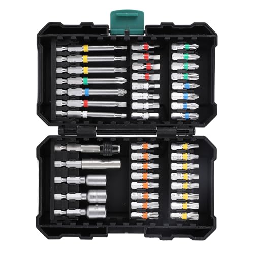 44pcs Schraubendreher Bit Set Legierung Stahl Hex Sternkreuzung SL PZ 1/4in Impact Treiberset Set 44pcs Schraubendreher Bit Set Legierung Stahl Hex Sternkreuzung SL PZ 1/4in Impact Treiberset Set von Kikumi
