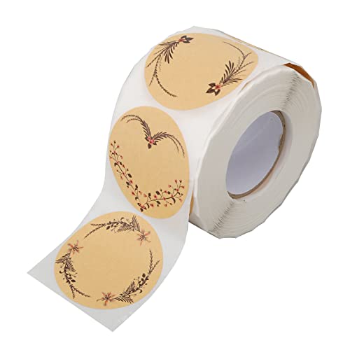 Kikumi 500 Stück Label Aufkleber Kraft Papier Selbst Klebende Runde Tags Aufkleber für DIY Parfüm Box Aufbewahrung Flasche Kikumi 500 Stück Label Aufkleber Kraft Papier Selbst Klebende Runde Tags Aufkleber für DIY Parfüm Box Aufbewahrung Flasche von Kikumi