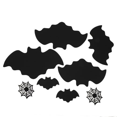 Kikumi 8 Pack Feel Fledermaus Untersetzer Tischgetränk Untersetzer Schwarzer Fledermaus Nicht Schlupfhitzebeständiger Filzmatte für Heimküchenbüro Hauswarming Party Kikumi 8 Pack Feel Fledermaus Untersetzer Tischgetränk Untersetzer Schwarzer Fledermaus Nicht Schlupfhitzebeständiger Filzmatte für Heimküchenbüro Hauswarming Party von Kikumi