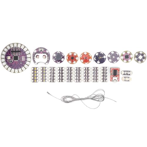 Nähset 12×8×2 Elektronik-Starterkit Satz Leitfähiger Fäden Entwicklungsboard Industriebedarf Nähen Leitfähiger Fäden-Kits Textilien Nähset 12×8×2 Elektronik-Starterkit Satz Leitfähiger Fäden Entwicklungsboard Industriebedarf Nähen Leitfähiger Fäden-Kits Textilien von Kikumi