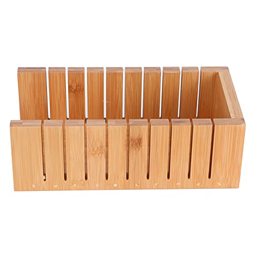 Seifenschneideform, Holzseifenschneiderbox, DIY-Seifenherstellungswerkzeug-Set mit Geradem und Gezahntem Seifenschneider Seifenschneideform, Holzseifenschneiderbox, DIY-Seifenherstellungswerkzeug-Set mit Geradem und Gezahntem Seifenschneider von Kikumi