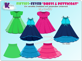 Ebook Fifties-Fever "Dress & Petticoat" von KillerTasche