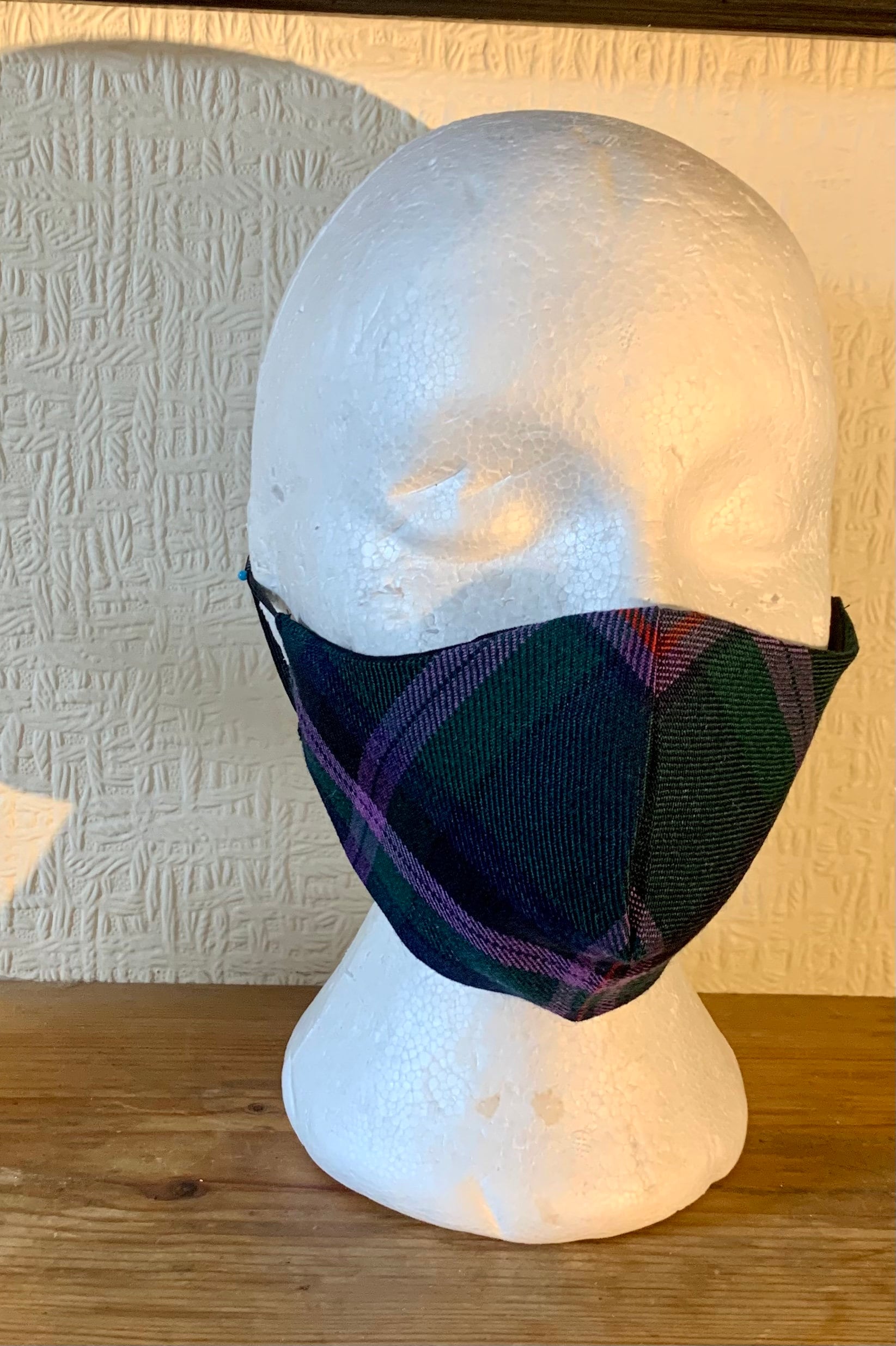 Cooper Tartan Gesichtsmaske von Kiltqueenstudio