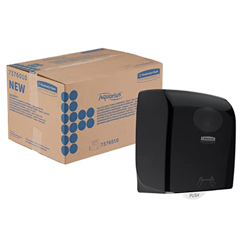 Aquarius, 7376, Rollenhandtuchspender, Schwarz, 1 x 1 Spender Aquarius, 7376, Rollenhandtuchspender, Schwarz, 1 x 1 Spender von Kimberly-Clark Professional
