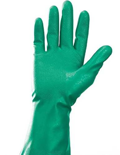 Kimberly Clark 94445 Jackson Safety G80 Chemikalienschutzhandschuhe, Handspezifische Paare, 33 cm, Grün (12-er pack) von Kimberly Clark