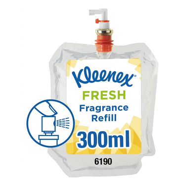 Kimberly-Clark Duftspray Nachfüllpack Kleenex Fresh - 300 ml. von Kimberly-Clark