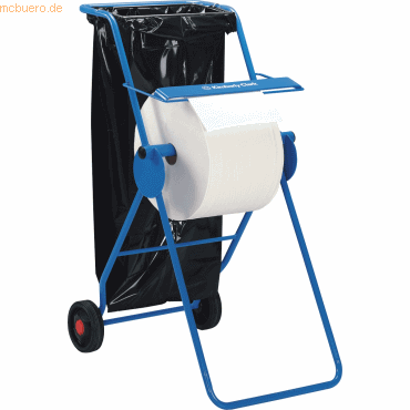 Kimberly-Clark Bodenständer für Großrollen mit Abfallsack fahrbar Kimberly-Clark Bodenständer für Großrollen mit Abfallsack fahrbar von Kimberly-Clark