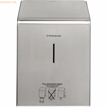 Kimberly-Clark Handtuchspender Professional 8976 Edelstahl von Kimberly-Clark