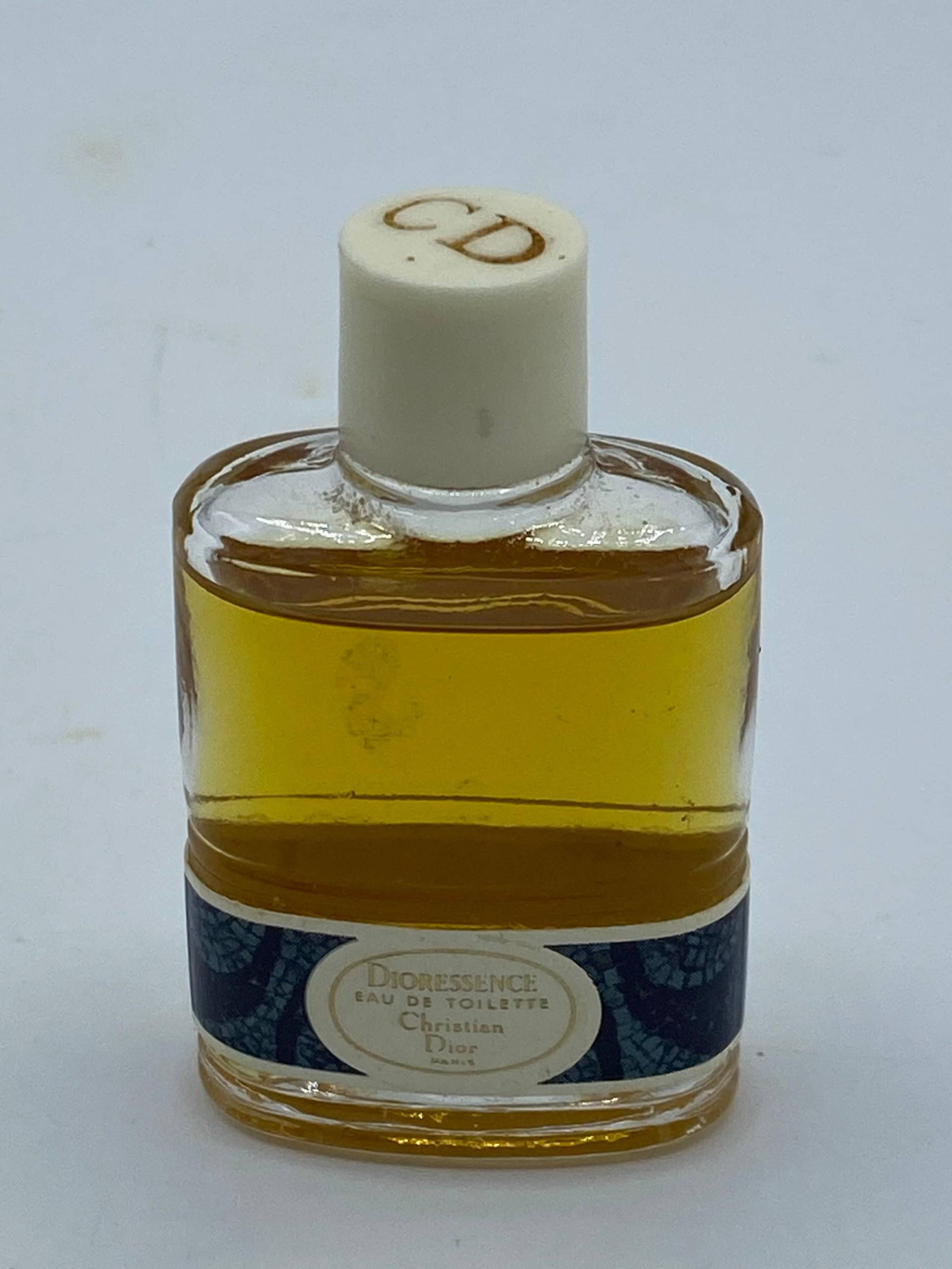Vintage Christian Dior 80Er Jahre Dioressence Eau De Toilette Parfum .34 Oz 10 Ml 90% Voll von KimmsAttic