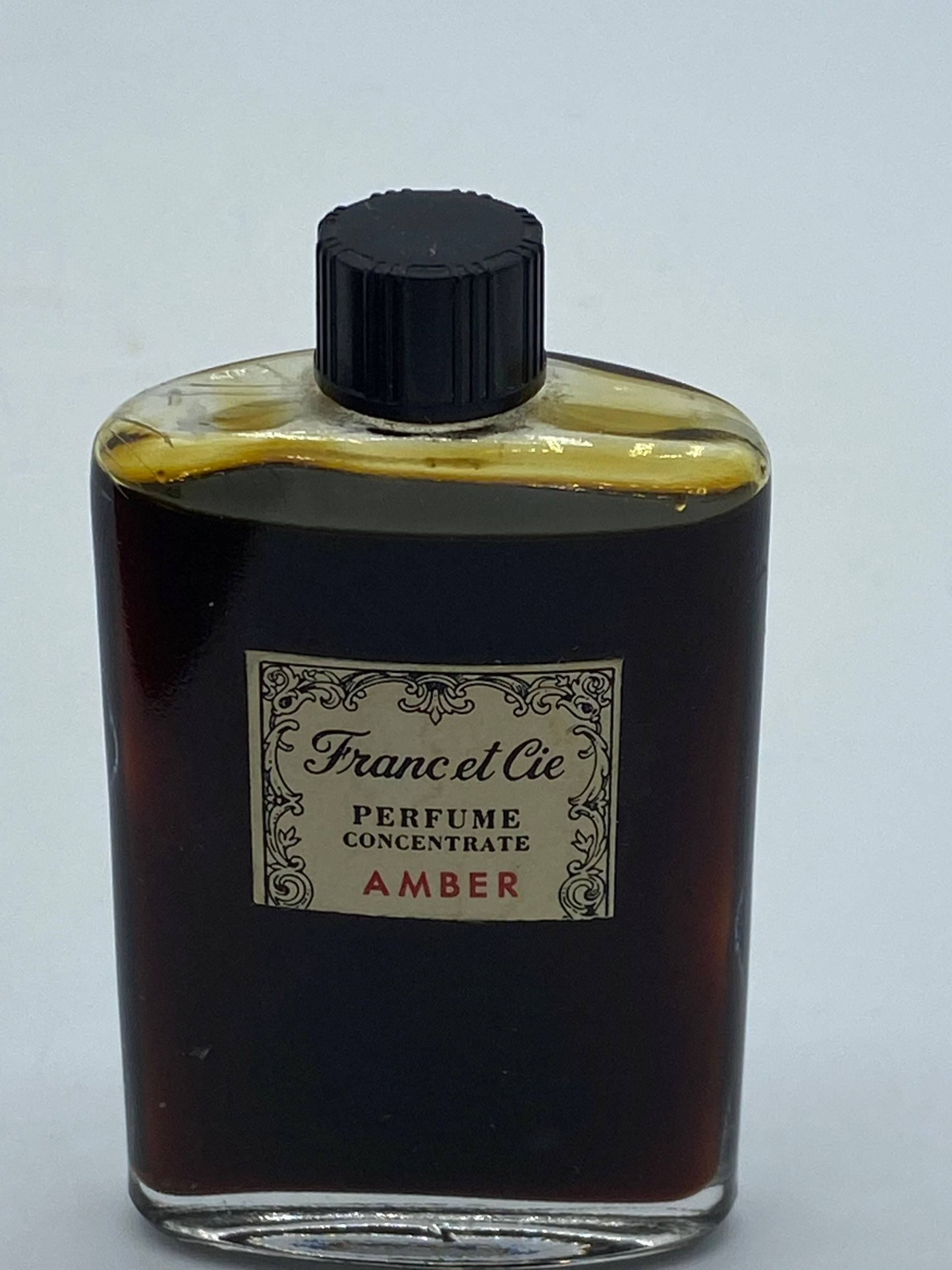 Vintage Franc Et Cie Perfume Concentrate Amber 1 Oz Ungeöffnete Frankreich French Parfumeur von KimmsAttic