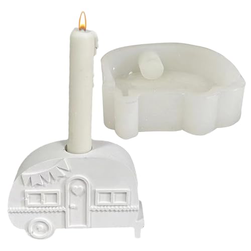 KinMokusei Camping Bus Kerzenhalter Silikonform, Bus Silikon Gießformen Kerzenhalter,Beton Giessform Silikon für DIY Kerzenhalter, Gips, Handwerk KinMokusei Camping Bus Kerzenhalter Silikonform, Bus Silikon Gießformen Kerzenhalter,Beton Giessform Silikon für DIY Kerzenhalter, Gips, Handwerk von KinMokusei