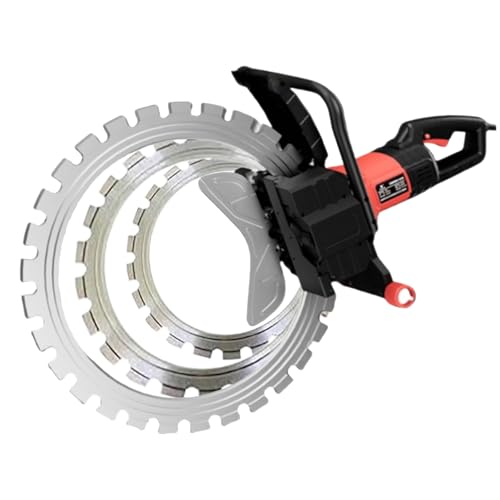 Kindevieft Elektrische Kreissäge für Betonwände, 220 V, 8900 W, Betonschneidesäge mit Wasserpumpe zum Schlitzen von Ziegeln, Granit, Marmor und Beton,410+520+600 Kindevieft Elektrische Kreissäge für Betonwände, 220 V, 8900 W, Betonschneidesäge mit Wasserpumpe zum Schlitzen von Ziegeln, Granit, Marmor und Beton,410+520+600 von Kindevieft