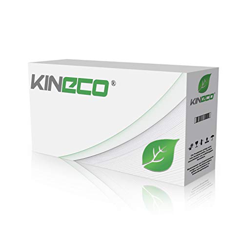 Kineco 10 Schriftbänder kompatibel für Brother TZE-211/411/511/611/711 6mm/8m Schwarz auf Weiss - P-Touch H100LB H100R H105 E100 E100VP D200 D200BW D200VP D210 D210VP von Kineco