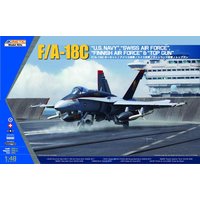 F/A-18C US Navy, Swiss AirForce, Finnish A AirForce & Topgun von Kinetic Model Kits