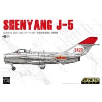 MIG-17F PLA (Shenyang J-5) von Kinetic Model Kits