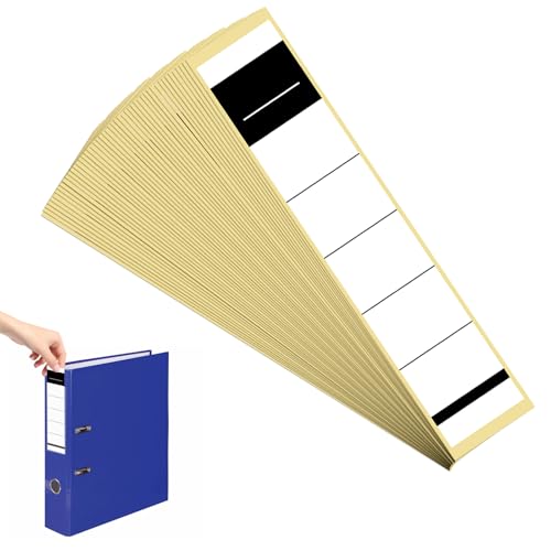 50 Stück Ordner Etiketten Selbstklebend 3.6 x 19 cm Ordner Rückenschilder Selbstklebend Breit Ordnerrücken Aufkleber Weiß für 5 cm Schmale Ordner für Bibliothek, Schulen, Büros, Archive, Labore 50 Stück Ordner Etiketten Selbstklebend 3.6 x 19 cm Ordner Rückenschilder Selbstklebend Breit Ordnerrücken Aufkleber Weiß für 5 cm Schmale Ordner für Bibliothek, Schulen, Büros, Archive, Labore von KineticKraft