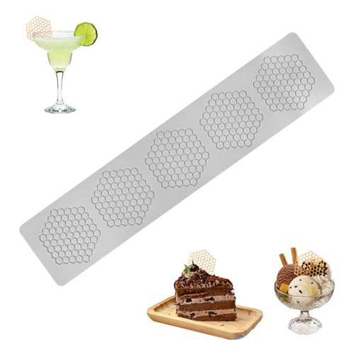 Wabenform Prägienmatten, Zuckerhandwerk-Abdruckform, Blätter Silikonform, Silikon-Fondant-Spitzenmatte, 3D-Bienenstock-Süßigkeiten-Spitzen-Silikonformen, für Schokolade, Süßigkeiten, Kuchendekoration Wabenform Prägienmatten, Zuckerhandwerk-Abdruckform, Blätter Silikonform, Silikon-Fondant-Spitzenmatte, 3D-Bienenstock-Süßigkeiten-Spitzen-Silikonformen, für Schokolade, Süßigkeiten, Kuchendekoration von KineticKraft
