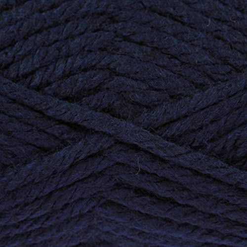 King Cole 64028 Big Value Super Chunky Navy Garn – 81M, 100 g von King Cole